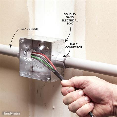 how to move a junction box that has solid conduit|how to move electrical boxes.